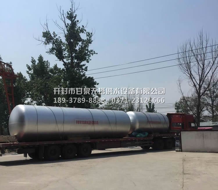 50噸臥式無塔供水設備發(fā)貨中